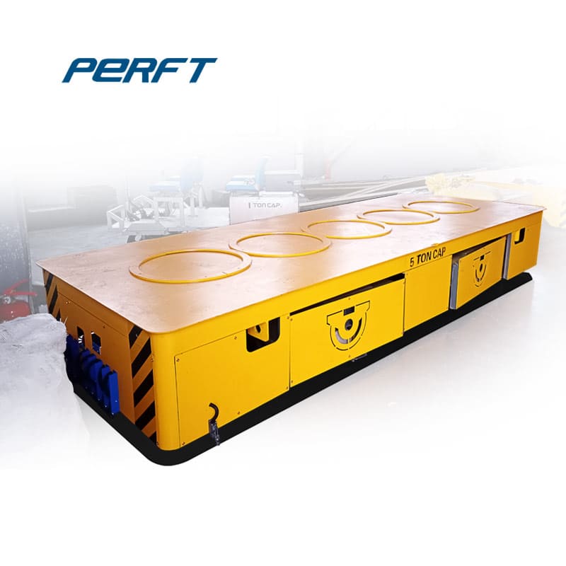 Heavy Load Electric Factory Trailer For Aluminium Coil Carry